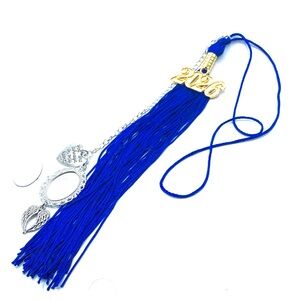 Graduation Tassel Photo Charm Wings Memorial